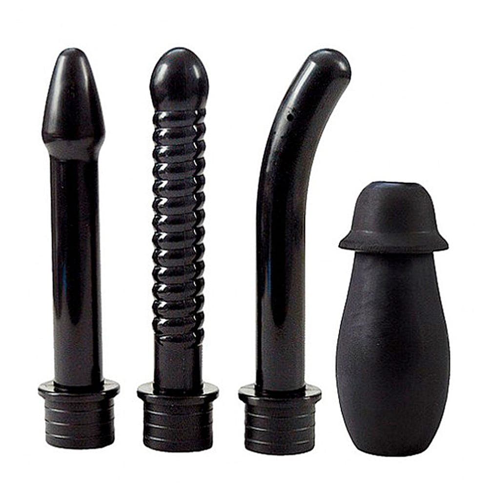 Seven Creations Anal Douche Kit Black