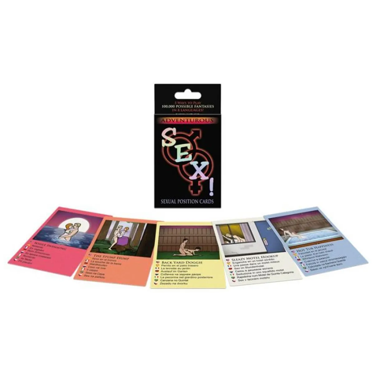 Kheper Games Adventurous Sex! Card Game Sexspel