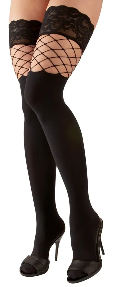 Stay-Ups Svarta (Storlek: M/L)