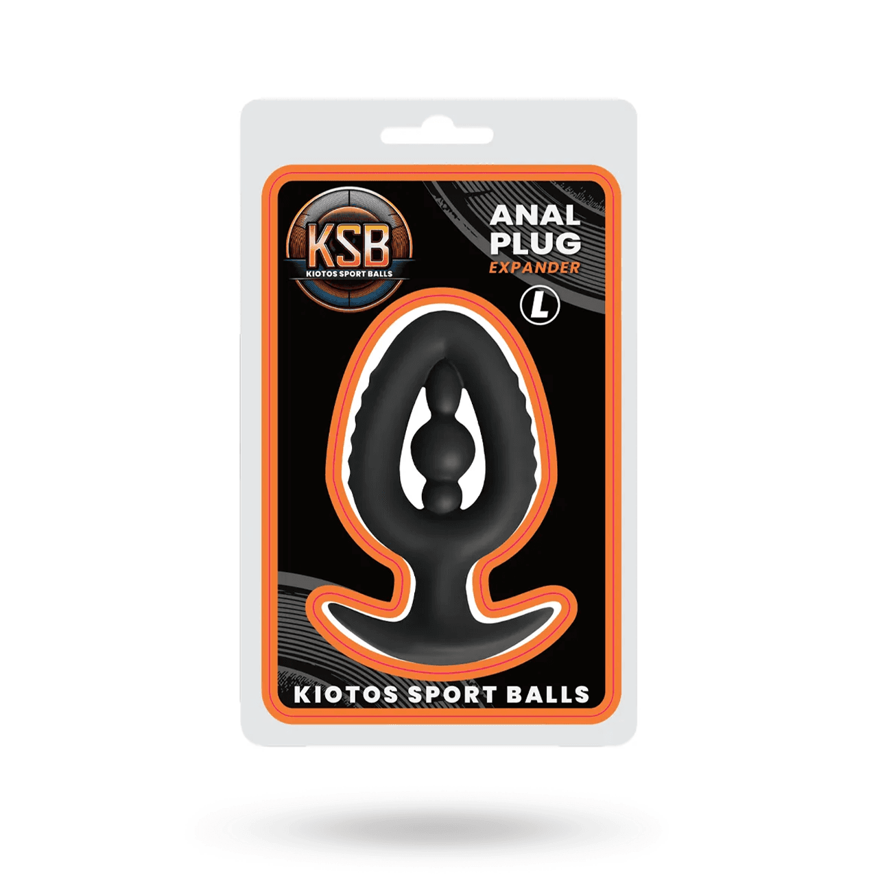 KSB Silicone Anal Plug/Expander With Internal Bead Large