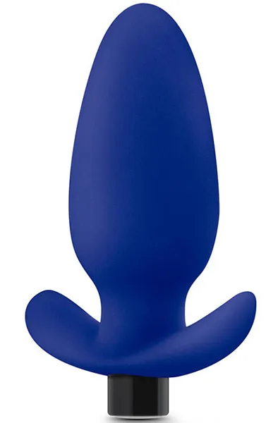 Performance Plus Turbo Indigo Analplugg med vibrator