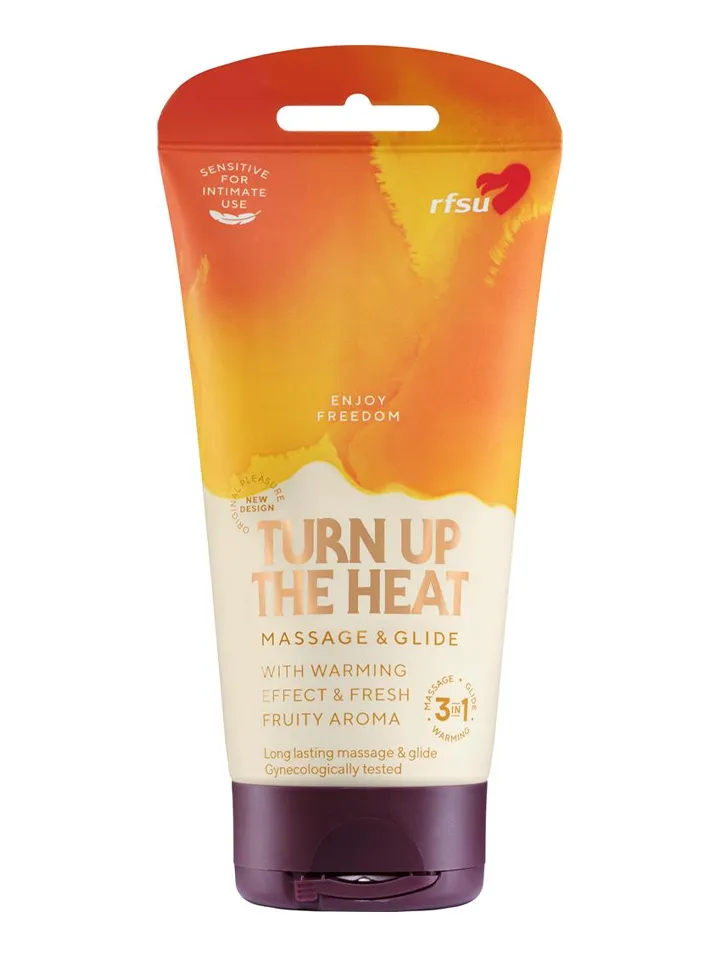 RFSU Sense Me 3in1 Turn Up The Heat 150ml Glidmedel & Massagelotion