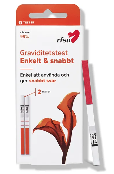 RFSU Graviditetstest 2st Graviditetstest 2pack