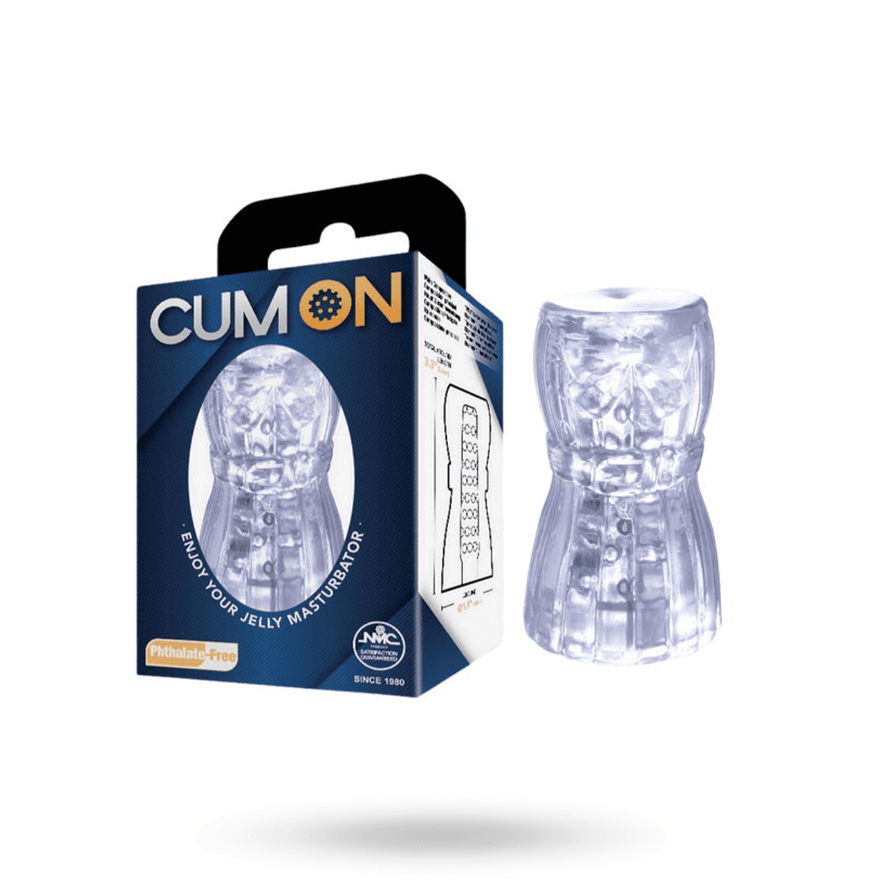 Cum On Mini Stroker Nubby Dress Clear
