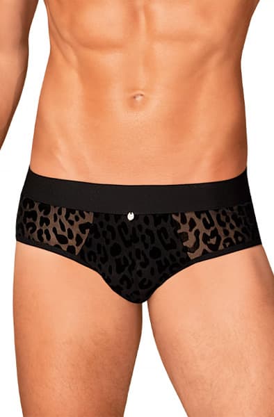 Azmeron BLACK JOCKSTRAP BRIEFS