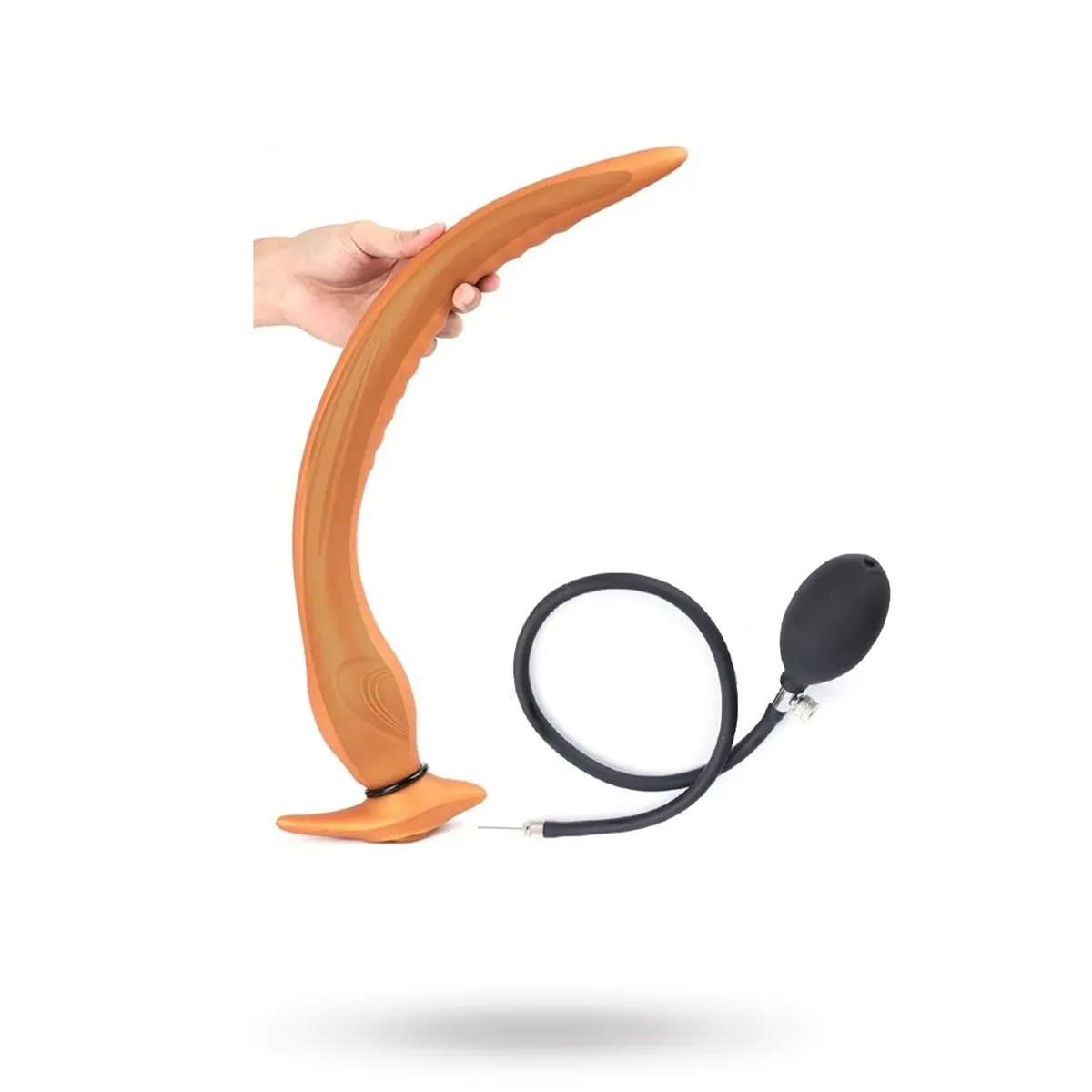 TheAssGasm Inflatable Long Plug 37 cm Uppblåsbar dildo