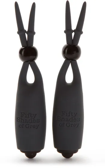Fifty Shades of Grey Sweet Torture Vibrator Nipple Stimulato Vibrerande bröstklämmor