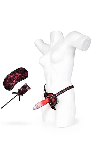 Luxury Strap-on Pleasure Kit - 15.5 cm Dong