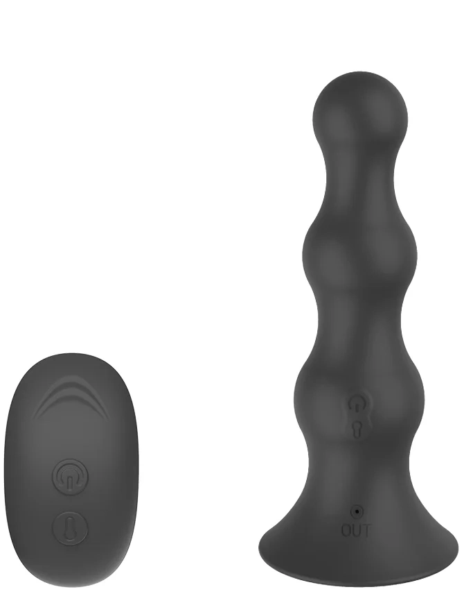 Vibrating Inflatable Anal Plug With Remote