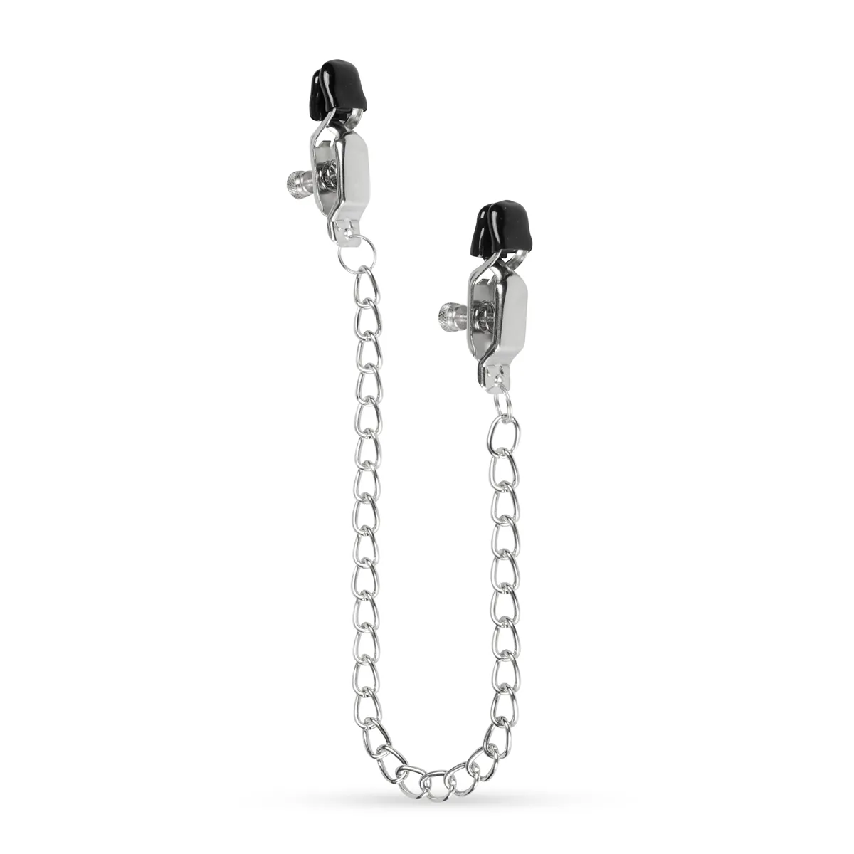 Easytoys Big Nipple Clamps With Chain 45 cm Bröstklämmor med kedja