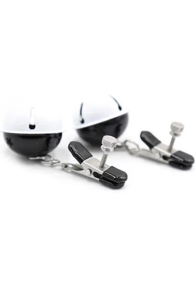 Fetish Addict Nipple Clamps With Bell Bröstvårtsklämmor