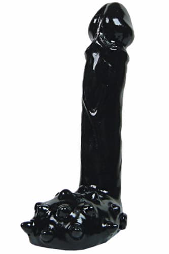 All Black Dildo 19 cm