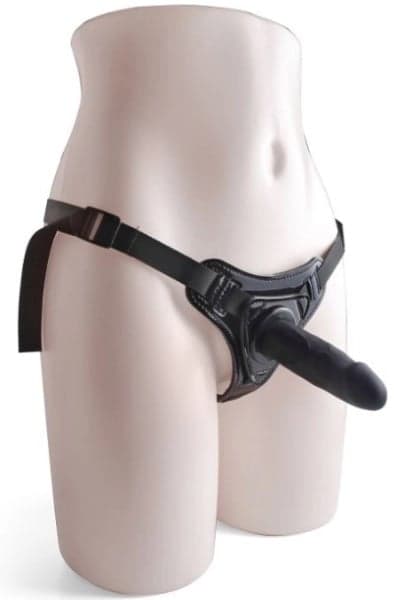 Hot Stuff Silicone Strap-On Black
