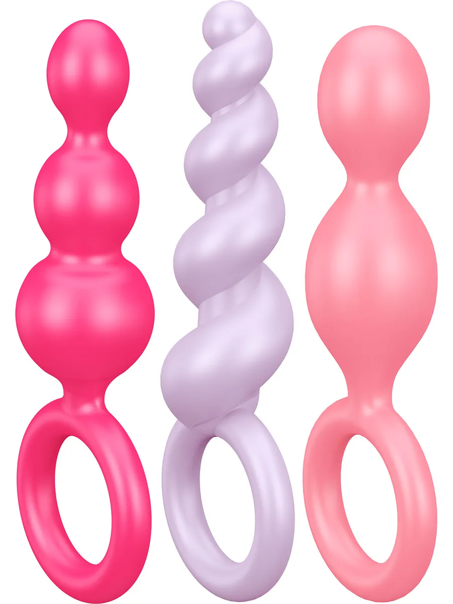 Satisfyer Booty Call Plugs Colored Analpluggar paket