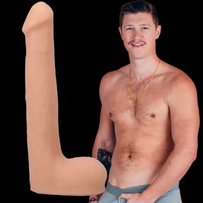 Signature Cocks: Oliver Flynn, Realistic Ultraskyn Dildo, 25 cm