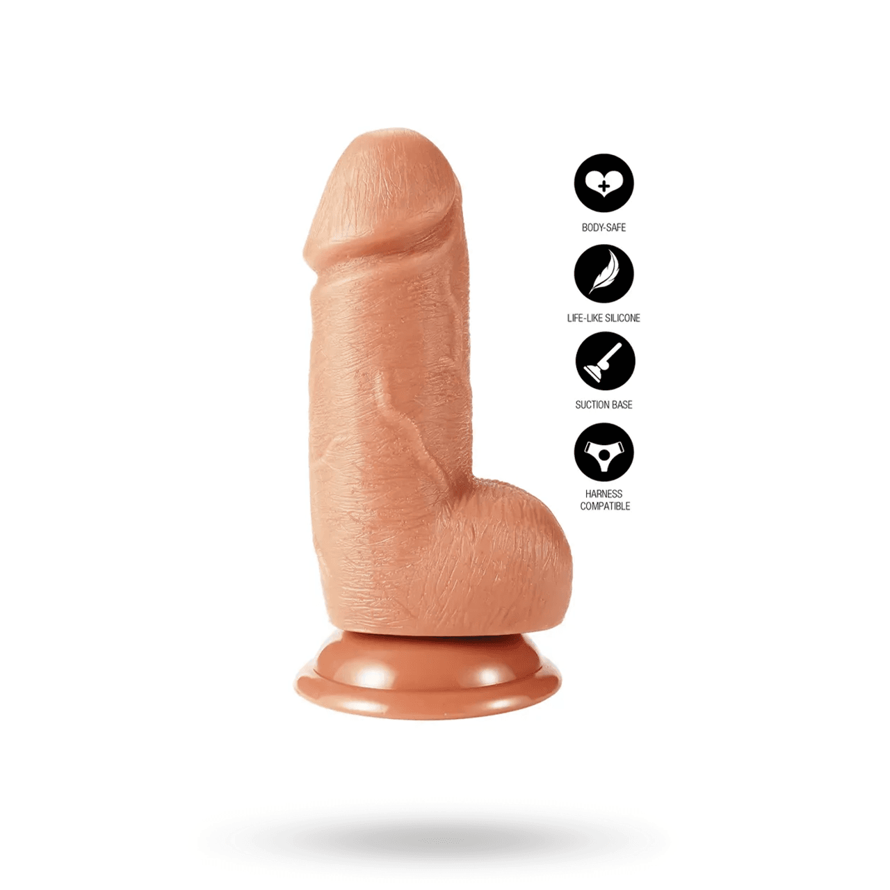 Inferno Realistic Dildo 16 cm