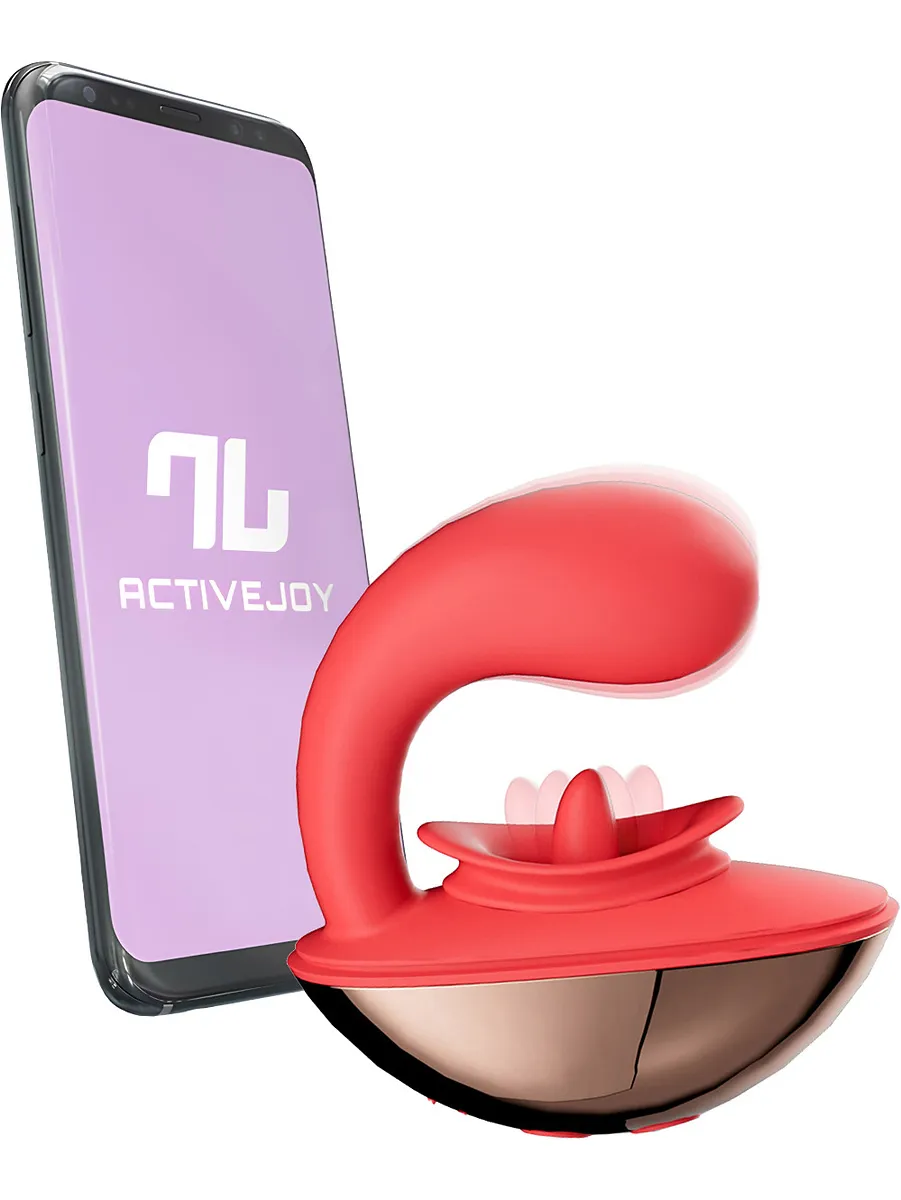 Rondy Vibrating & Licking Tongue With App Vibrator