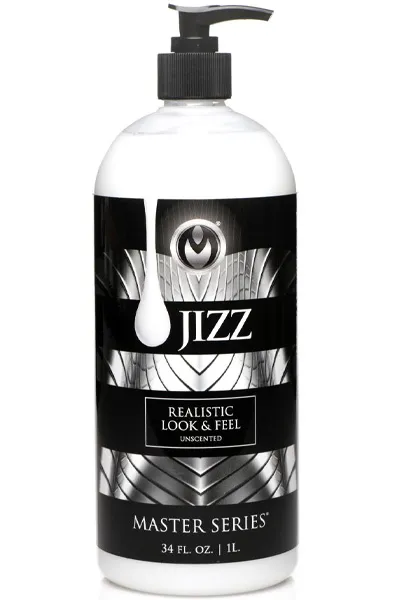 XR Master Series: Jizz, White Water-Based Body Glide, 1000 ml