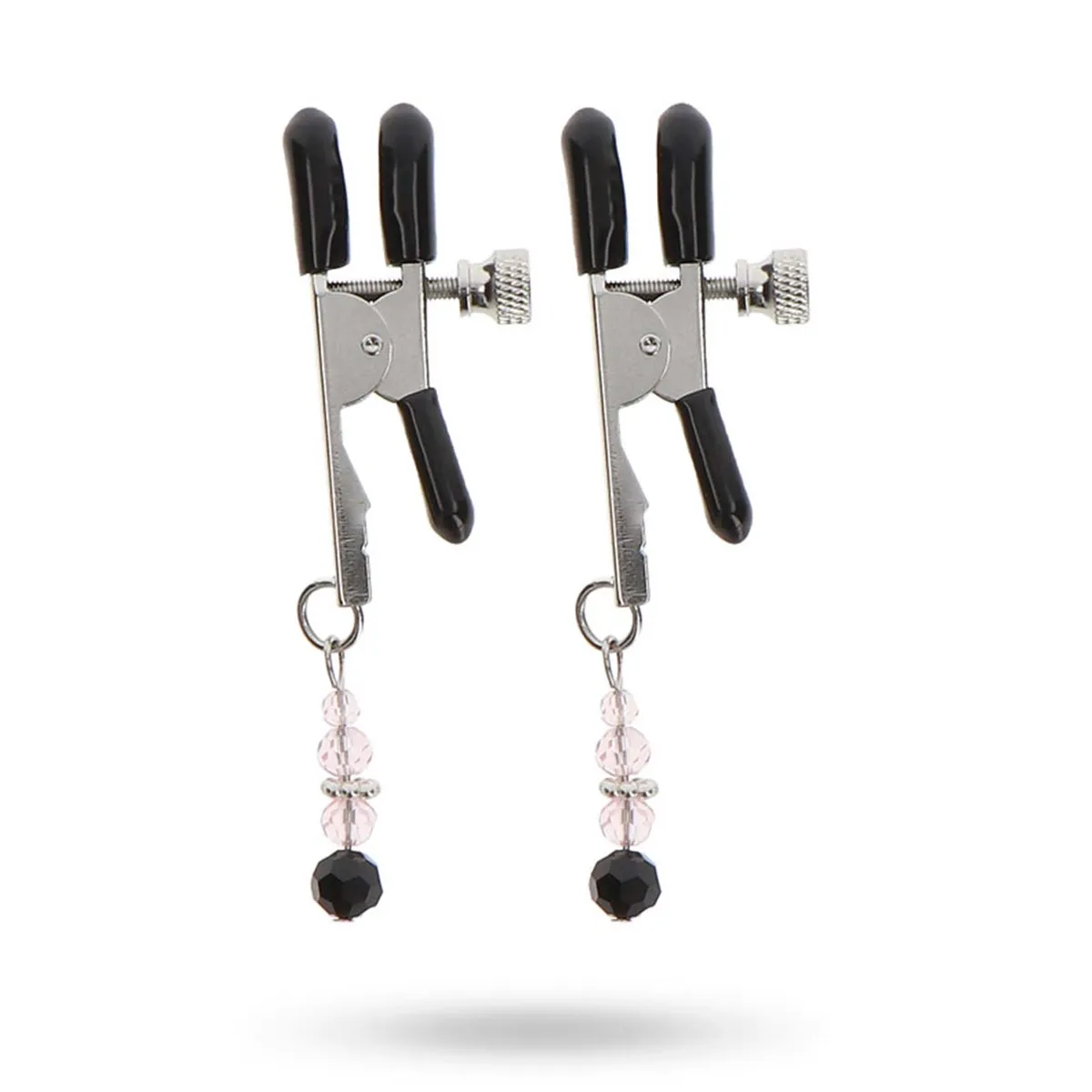 Taboom Adjustable Clamps With Beads Bröstvårtsklämmor