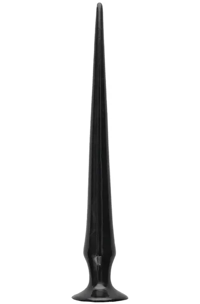 Ass Spike Dildo Black 50 cm Extra lång analdildo