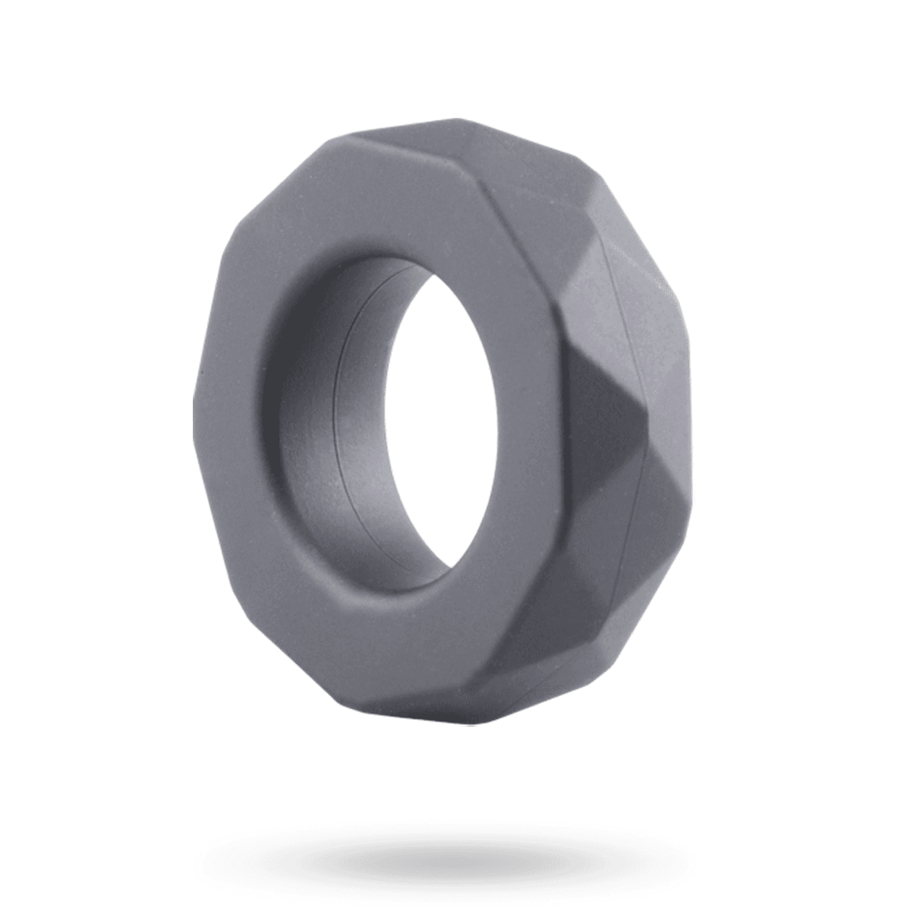 Deluxe Silicone Cock Ring Black