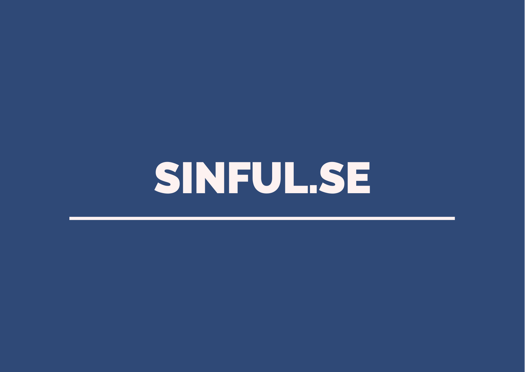 sinful.se text